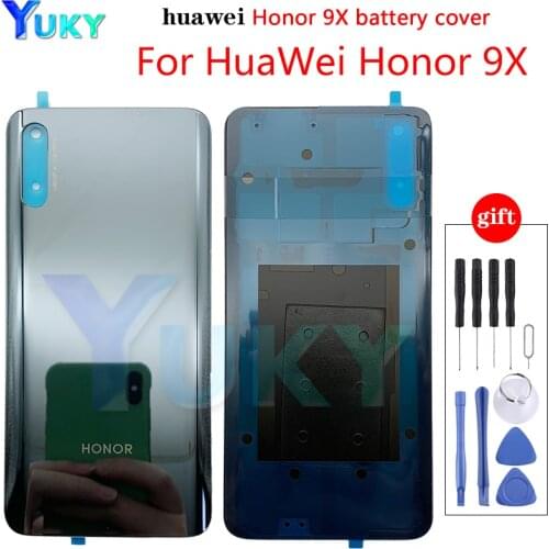 New Original For Huawei Honor 9X Pro Battery Cover Glass Rear Door Case For Honor 9X Battery Cover For Honor 9X Back Cover