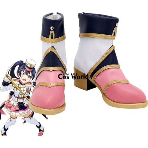 Love Live School Idol Project Cheer Girl Cheerleaders Sonoda Umi Anime Customize Cosplay Shoes Boots