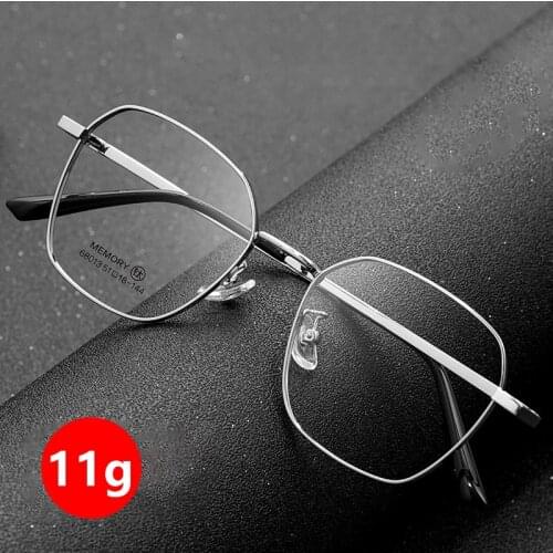 Retro Round Men Pure Titanium Glasses Frame Round Women Luxury Prescription Myopia Optical Eyeglasses Big Frame Eyewear