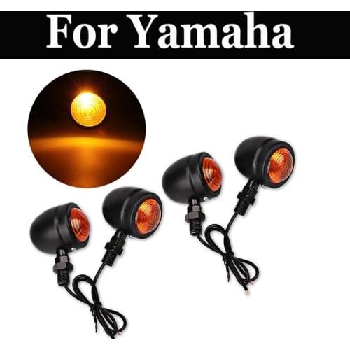4pcs/Set Motorcycle Bulb Motorcycle Led Turn Signal Indicator Light For Yamaha Xvs 125 250 400 600 650 950a 1100 1300ct 650