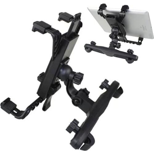 Universal Adjustable Car Seat Headrest Mount Holder For 7" To 11" Tablet Portable DVD Player (Suitable For 7-11 Inch Tablet)