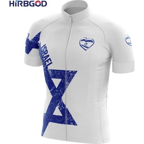 HIRBGOD 2021 Cycling Jersey Male Bike Short Shirt for Israel Series Stars Sign Road Bicycle Clothing Maillot Ciclismo,TYZ775-01