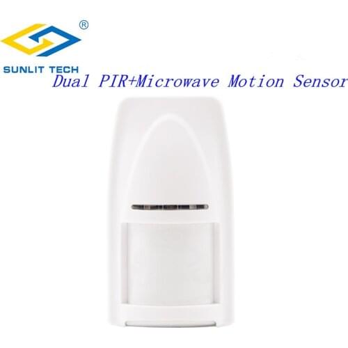 1/2/6/10pcs Wireless Dual PIR Microwave Detector Alarm Systerm For Home 433MHz/868MHz Pet immune Motion Sensor For Focus System