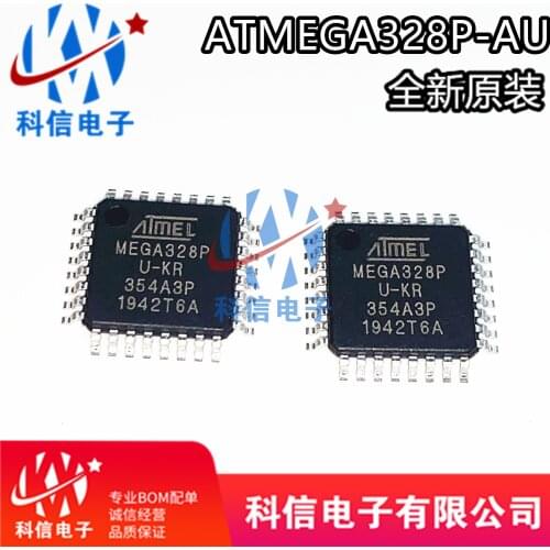 100% Original New In Stock ATMEGA328P-AU AVR 32K 32TQFP