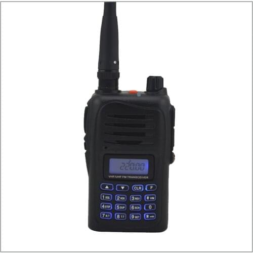 136-260MHz 7W 199CH FM Portable walkie talkie Two-way Radio Transceiver 3022 Color Black