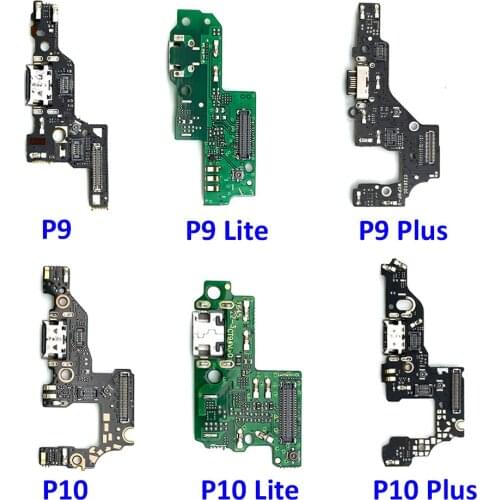 For Huawei P9 USB Dock Connector Charging Port Charger Flex Cable Microphone Module Board Repair Parts
