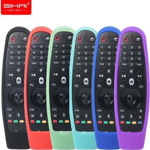 SIKAI Remote Cover For LG AN-MR600 MR650 AN-MR18BA 19BA Remote Control Case Shockproof With Loop