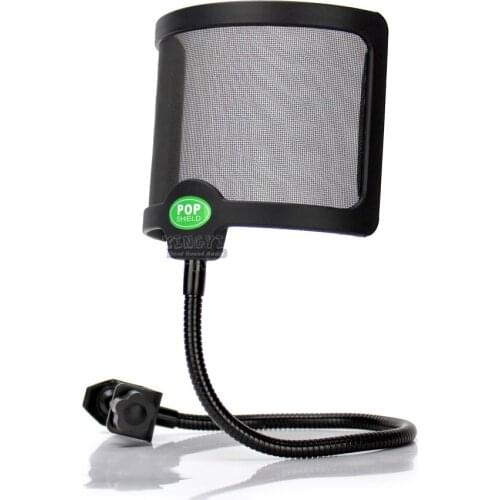 Flexible Studio Microphone Windshield Mic Pop Filter Shield Shock Mount WindScreen Cover For Video Recording P420 P220 P120 P170