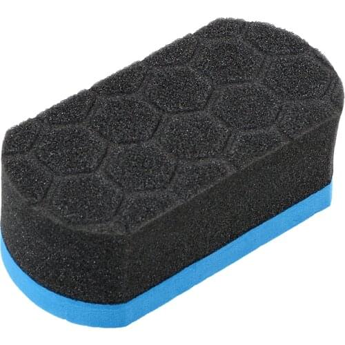 Car Wash Sponge Hex Waxing Buffing Applicator Pad Detailing Cleaning Tool Wax Foam Polishing Sponge Soft Auto Care