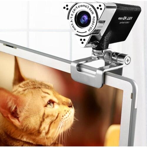 HD1080P Drive-free Noise Reduction Computer Camera with Built-in Microphone Webcam PUO88