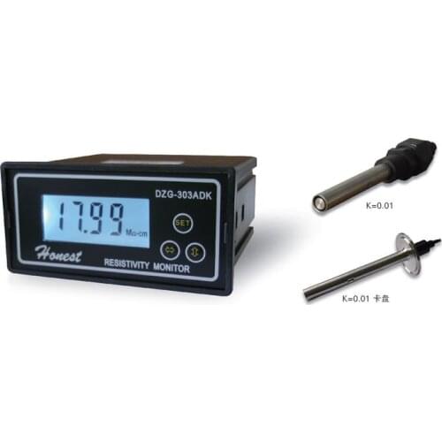 DZG-303ADK High-purity Water Resistivity Meter Is Suitable for Electronics, Chemical Industry, Pharmaceutical