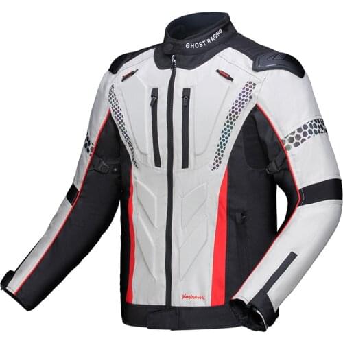 Motorcycle Jacket Mens Full-body Motorcycle Motocross Motorcycle Jacket Summer Clothing Travel Clothing Protective Gear Set