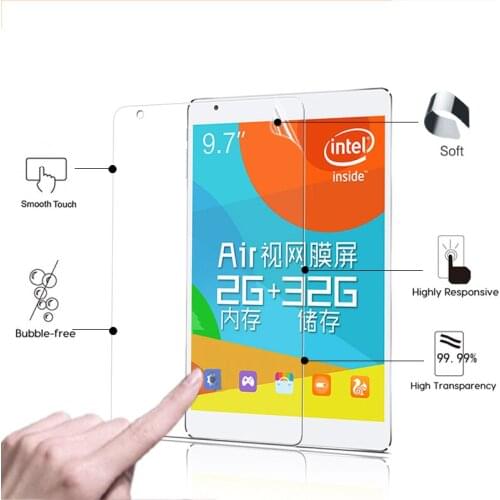 Best Anti-Scratched Clear glossy Screen Protector film For Teclast X98 Air 3G 9.7" Front HD LCD screen Protective Films