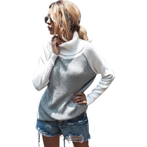 Autumn Winter Women Turtleneck Pullover Sweater Female Slim Long Sleeve Basic Jumper Knitwear Plus Size Knitted Sweater Tops