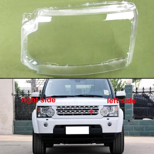 For Land Rover Discovery 4 LR4 2010 2011 2012 2013 2014 Headlight Transparent Cover Lampshade Cover Headlamp Shell Lens
