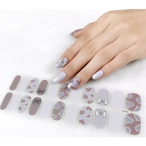 Self Adhesive Nail Sticker Nails Sticker Designer Nail Accesoires Manicure Decoracion Nail Tips Nails Art Decoration Nail Polish