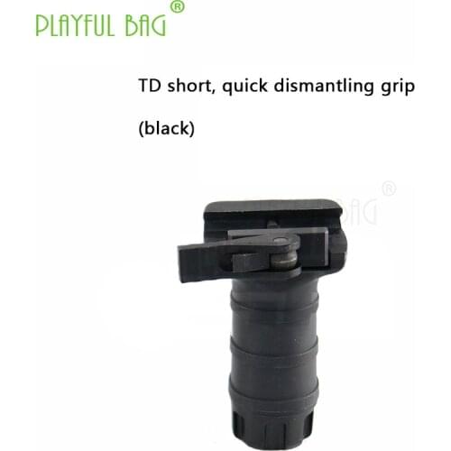 TD quick dismantling the vertical short nylon handle refitting the water bullet Jinming J8 new Weill G36C ak74u 416 N37