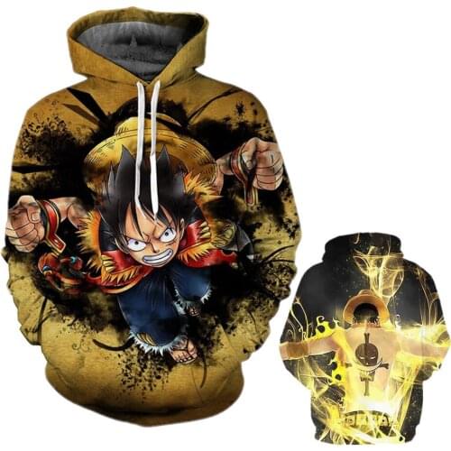 One Piece Trafalgar Law Luffy Anime Hoodies Men pullovers Women Hooded Casual Long Sleeve Hoodies 3D Print Sweatshirts Top