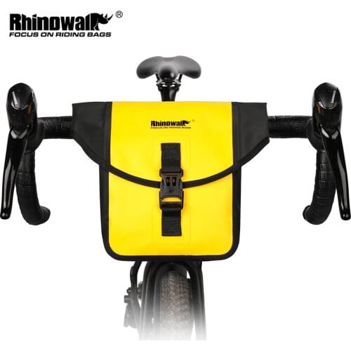 Rhinowalk Bicycle Bags Handlebar Bag Waterproof Frame Pannier Bag Multifunction Portable Shoulder 2021 New Bag Bike Accessories