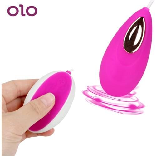 OLO G-spot Vibrator 10 Speed Remote Control Vibration Egg Clitoris Stimulate Exercise Vaginal Kegel Ball Sex Toys for Women