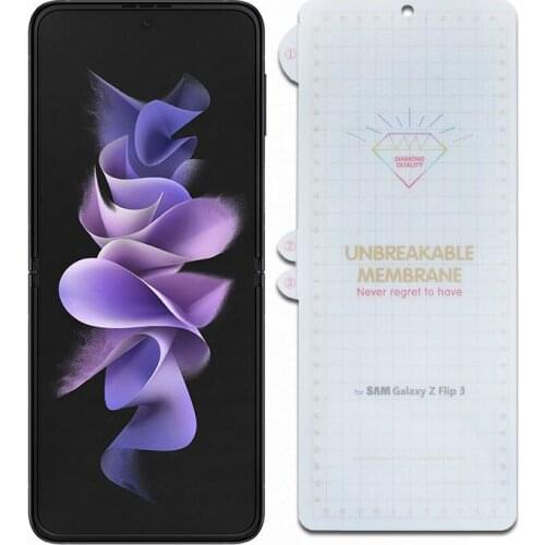 6D Screen Protector For Samsung Galaxy Z Flip 3 Soft Flexible Hydrogel Film Screen Guard Gel Full Cover Not Glass