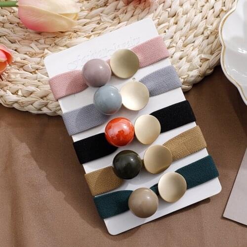 Womens Elastic Rubber Bands Ropes Headdress Headwear Scrunchies Hair Ties acsesorios para el cabello girls hair accessories