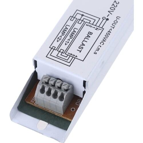 220-240V AC 2x36W Wide Voltage T8 Electronic Ballast Fluorescent Lamp Ballasts Dropship