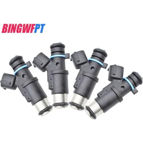 4Pcs Petrol Fuel Injector 1984E0 01F002A 0280156357 348001 for Peugeot 106 206 306 Partner 01F002A For Citroen Berlingo C2