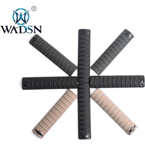 4 Pcs/set Knights Armament II Handguard Rail Cover Nylon Airgun KAC 2 Rail Cover BK/OD/DE Fit 20mm Picatinny Weaver Rail MP02015