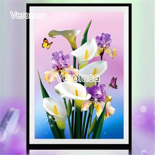 Daffodil Diamond Painting Flower 5D Diy Diamond Embroidery Hanging Painting Cross Stitch Mosaic Full Square Round Drill