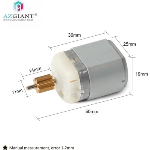 AZGIANT Automobile central door lock motor for Opel Astra TT coupe Zafira meriva F280 DC motor corsa