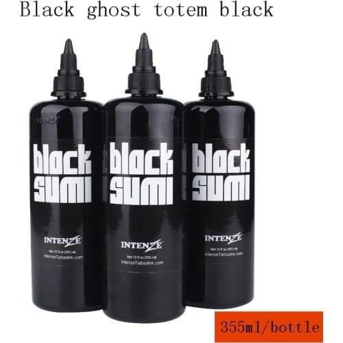 1PCS 355ML Tattoo Ink Totem Professional Black Tattoo Pigment Permanent Makeup Equipment Tattoo Machine Supplies Tools