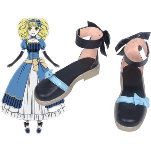 Black Butler Book of the Atlantic Elizabeth Midford Cosplay shoes Custom Made Any Size