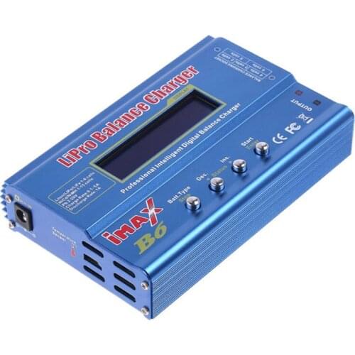 Digital RC AC Lipo Li-polymer Battery Balance Charger iMAX B6 Lipo NiMh Li-ion Ni-Cd Battery Balance Digital Charger Discharger