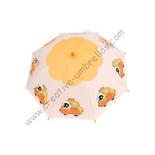 Baby umbrella,professional making umbrellas,auto open.8mm metal shaft and fluted ribs,safe&enviroment kid umbrellas