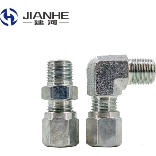KT KTA 6mm Ferrule fitting /Lubrication oil Pipe Connector/ Butt joint for centralized lubrication system/CNC machine centre