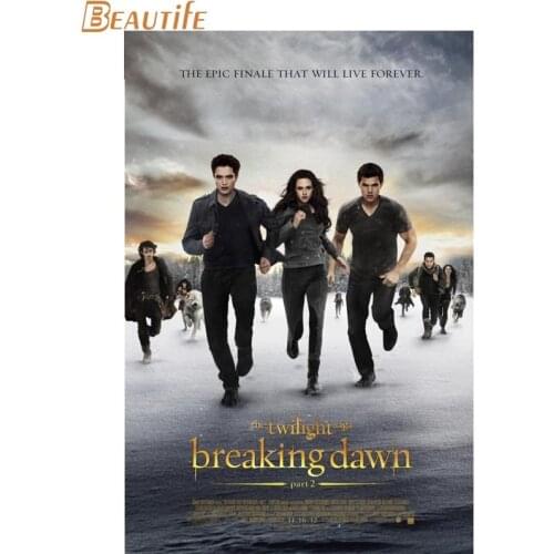 Custom The Twilight Poster Cloth Silk Poster Home Decoration Wall Art Fabric Poster Print 30X45cm,40X60cm.50X75cm,60X90cm