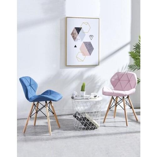 Chair Nordic Home Simple Net Red Coffee Chair Back Nail Desk Stool Ins Dressing Ims Dining Chair