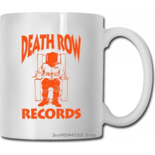 Death Row Records Mug Cup Licensed Tee Mens Xl 100 Cotton New Women Men
