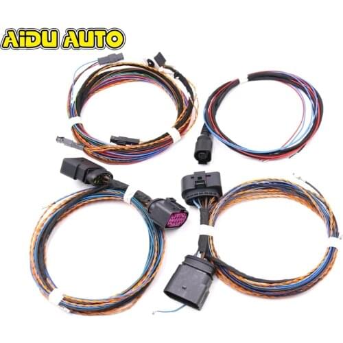 FOR VW Golf VI 6 MK6 Xenon Headlight Auto Leveling Range Headlight Cornering AFS Wire/cable/Harness Xenon Lamp LED Light