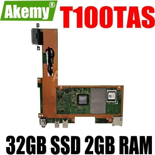 T100TAS motherboard 32GB SSD 2GB RAM T100TAS Mainboard For ASUS T100TAS Laptop motherboard T100TAS notebook motherboard Tested