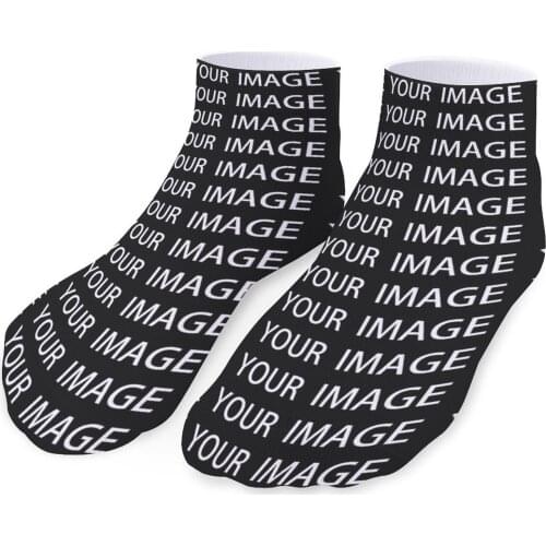 Custom Socks Large Chemical Fiber Drawings Socks Hockey Non Skid Breathable Boy Socks