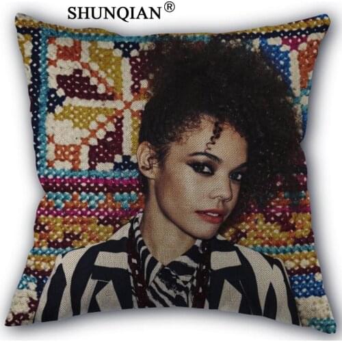 New Arrival andreya triana Custom cotton Pillowcases zipper Custom Pillow Case More Size Custom your image gift