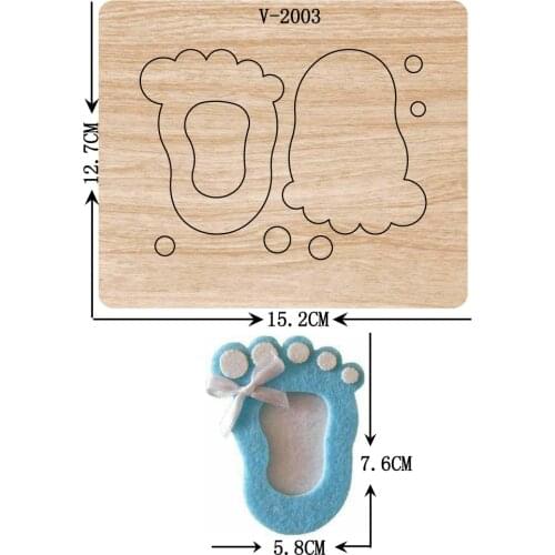 New wooden dies cutting dies for scrapbooking Multiple sizes V-2003