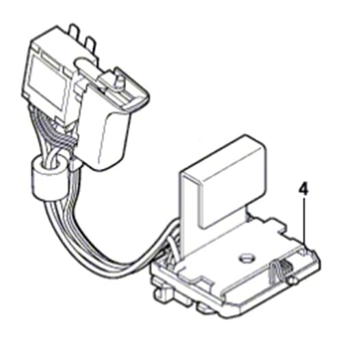 SWITCH FOR BOSCH GBH18V-21 GBH180-LI 1619P15355 Power Tool Accessories Electric tools part