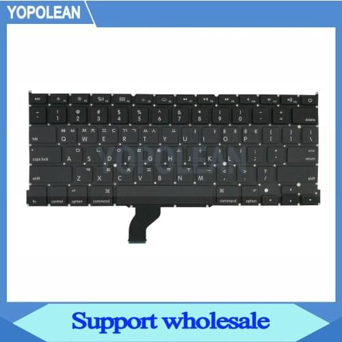 Genuine Laptop KR Keyboard Korean Keyboard For Macbook Pro 13" A1502 Retina 2013 2014 2015
