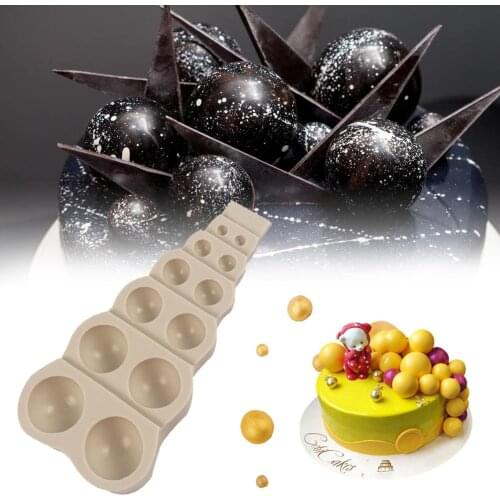 Semi Sphere Silicone Baking Mold DIY 3D Bakeware Chocolate Half Ball Sphere Mold Cupcake Pan Cake DIY Muffin Kitchen Tools