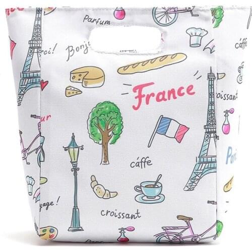 Men Women Portable Lunch Bag Cooler Bag Fresh Keeping Box Insulated Tote Waterproof Cool Travel Food Lunch Storage Hand Bags