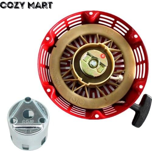 Recoil pull start starter cup for gx340 11hp & gx390 13hp lawn mower generator engine