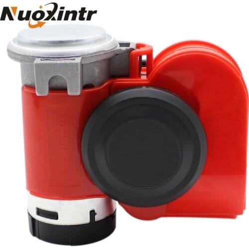 Universal Motorcycle Electric Horn kit relay 12V 125db Waterproof Super loud Horn Loud Speakers for Scooter Moped Dirt Bike ATV